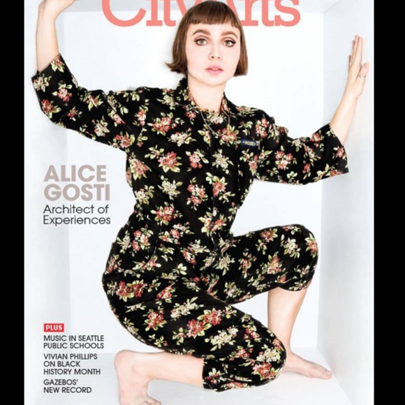 floral coveralls
